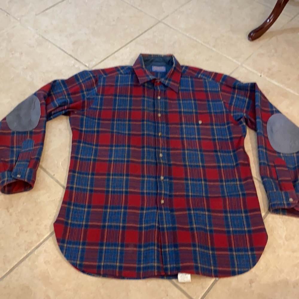 Like new Pendleton Virgin Wool Plaid Flannel Shir… - image 2